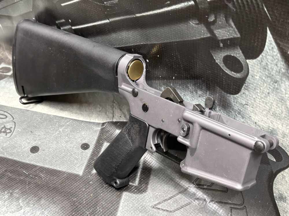 AR-15A1 Colt 603 M16A1 H&R retro clone 5.56 complete gray lower-img-7