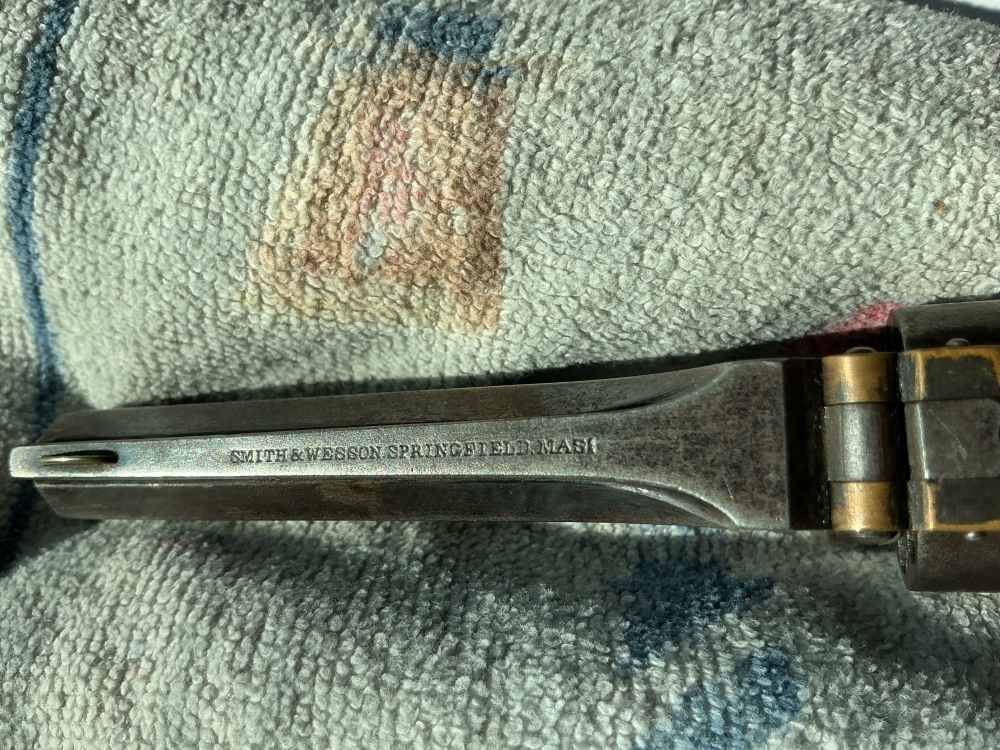 SMITH AND WESSON model 1 Second Issue Revolver-img-3