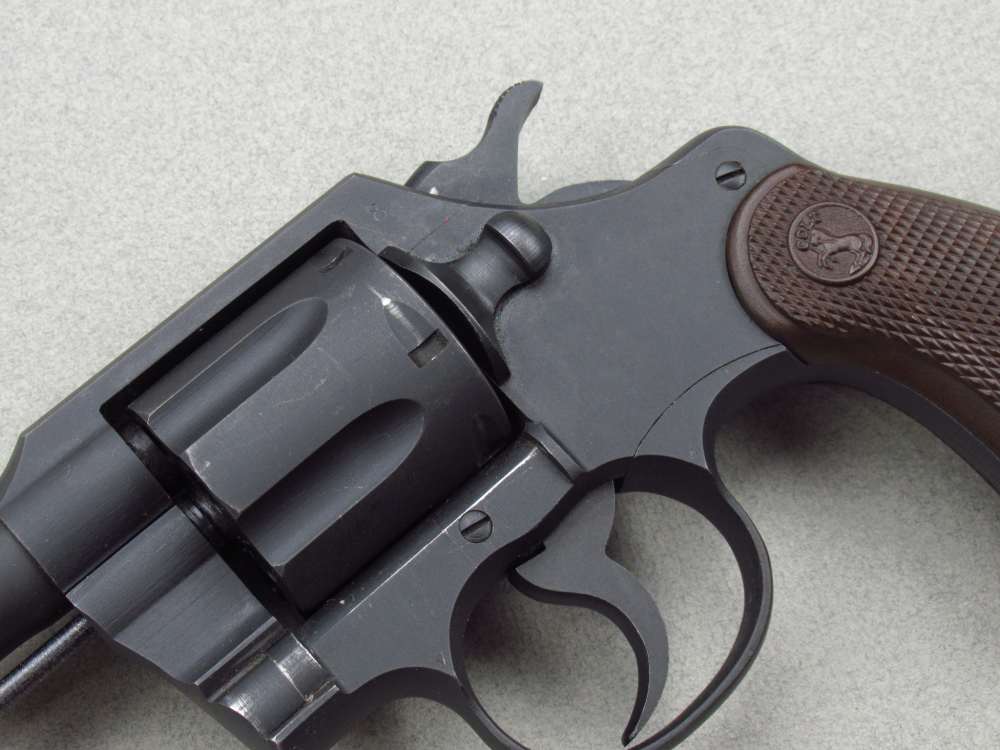 Very Nice 1943 WWII US Army Colt Commando 38 special revolver 1911-img-7