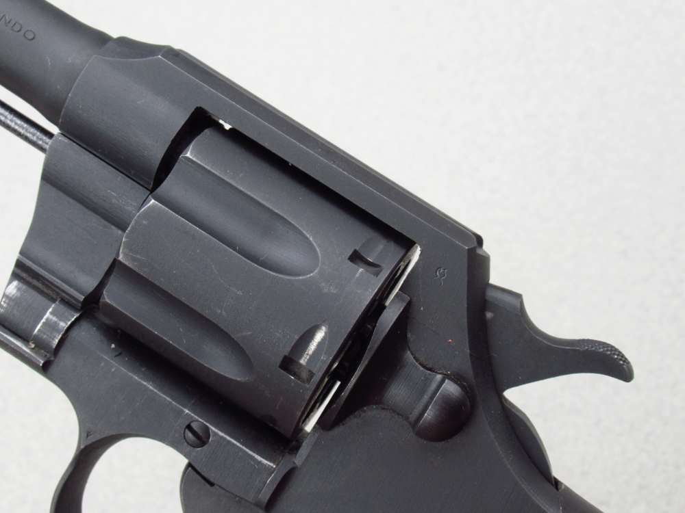 Very Nice 1943 WWII US Army Colt Commando 38 special revolver 1911-img-12