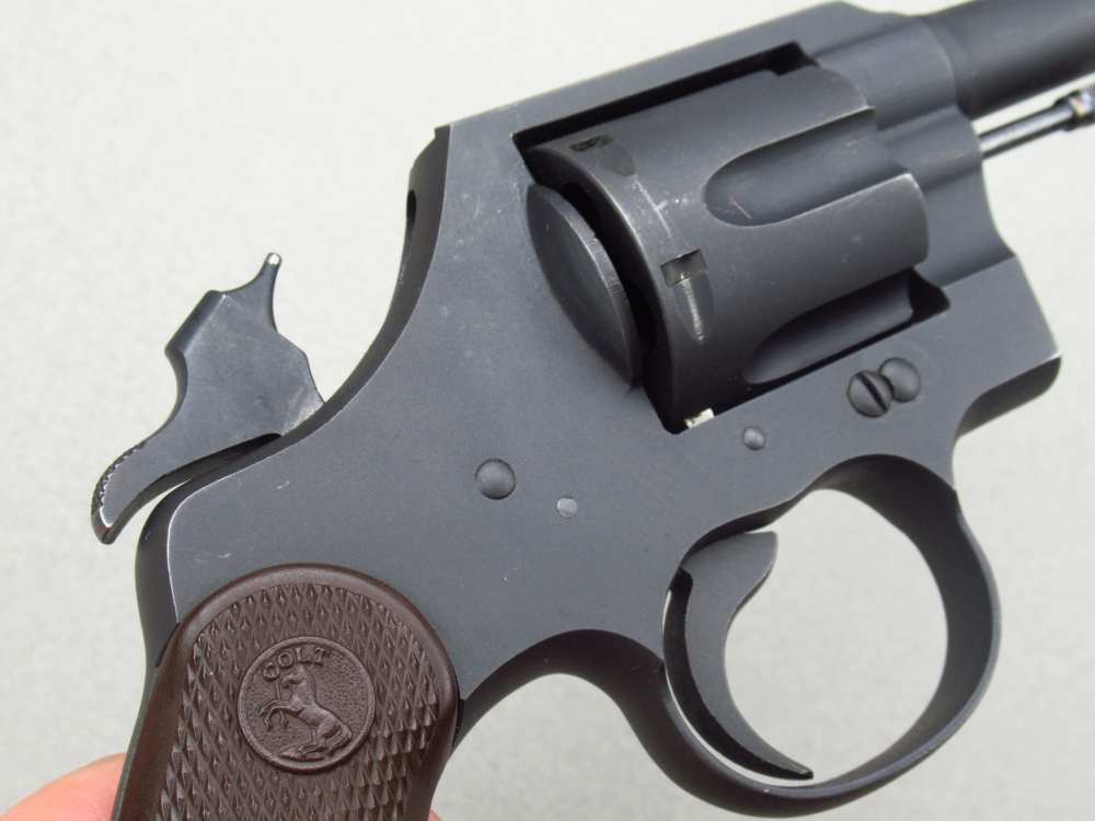Very Nice 1943 WWII US Army Colt Commando 38 special revolver 1911-img-48