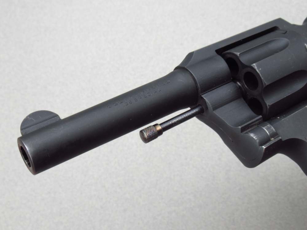 Very Nice 1943 WWII US Army Colt Commando 38 special revolver 1911-img-21