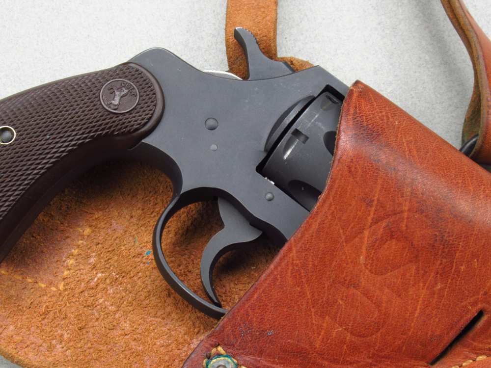 Very Nice 1943 WWII US Army Colt Commando 38 special revolver 1911-img-85