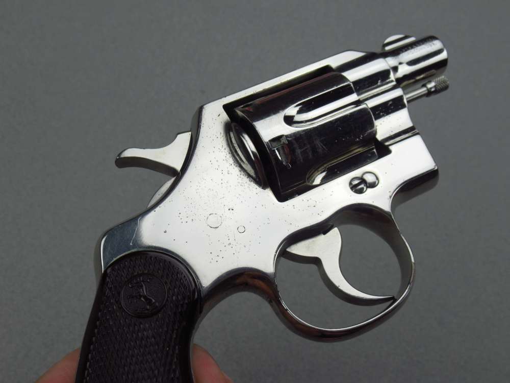 Desirable 1943 US Army WWII Colt Commando 2" 38 special 1911-img-29