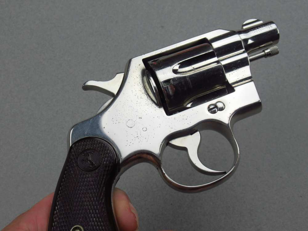 Desirable 1943 US Army WWII Colt Commando 2" 38 special 1911-img-58
