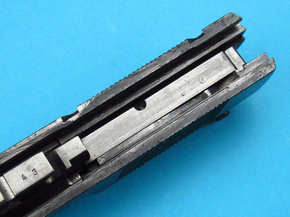 Rare 1940 Tangent Slotted German Browning Hi Power Belgian 9mm Luger P38-img-86