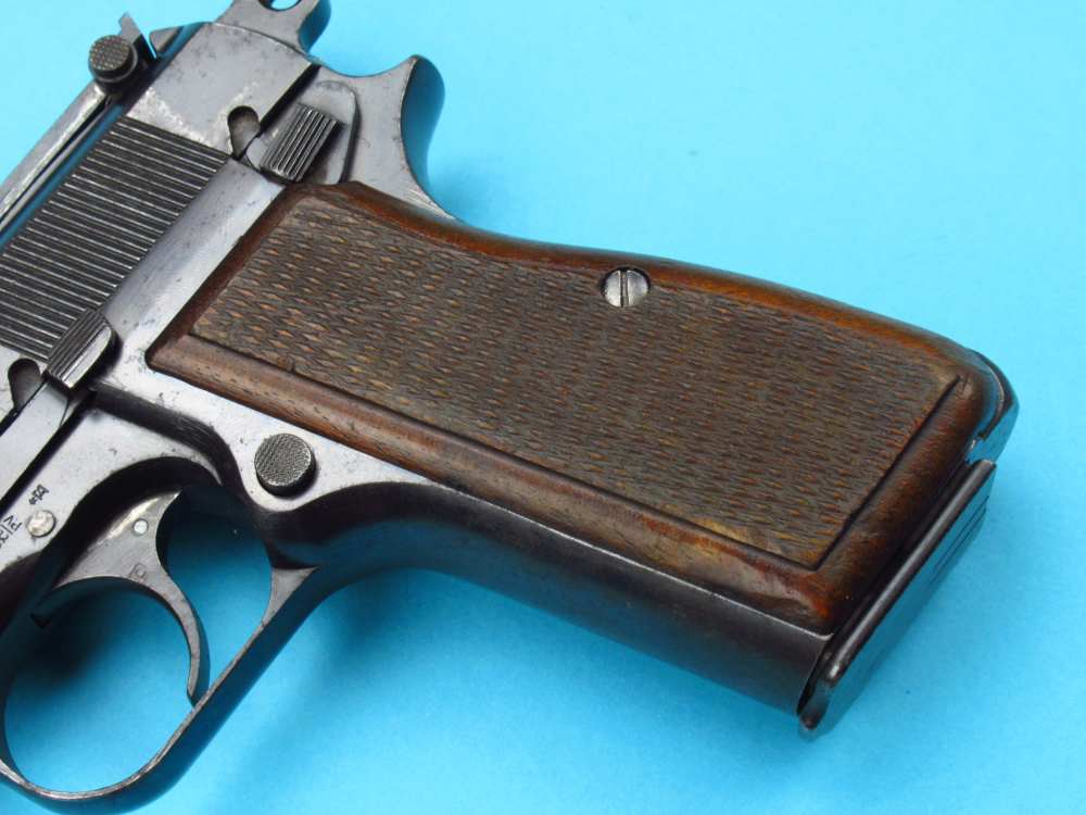 Rare 1940 Tangent Slotted German Browning Hi Power Belgian 9mm Luger P38-img-10