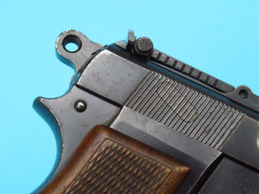 Rare 1940 Tangent Slotted German Browning Hi Power Belgian 9mm Luger P38-img-50