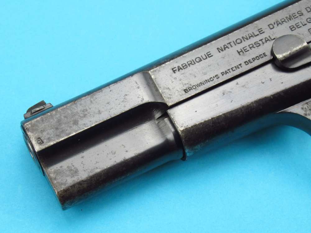 Rare 1940 Tangent Slotted German Browning Hi Power Belgian 9mm Luger P38-img-7