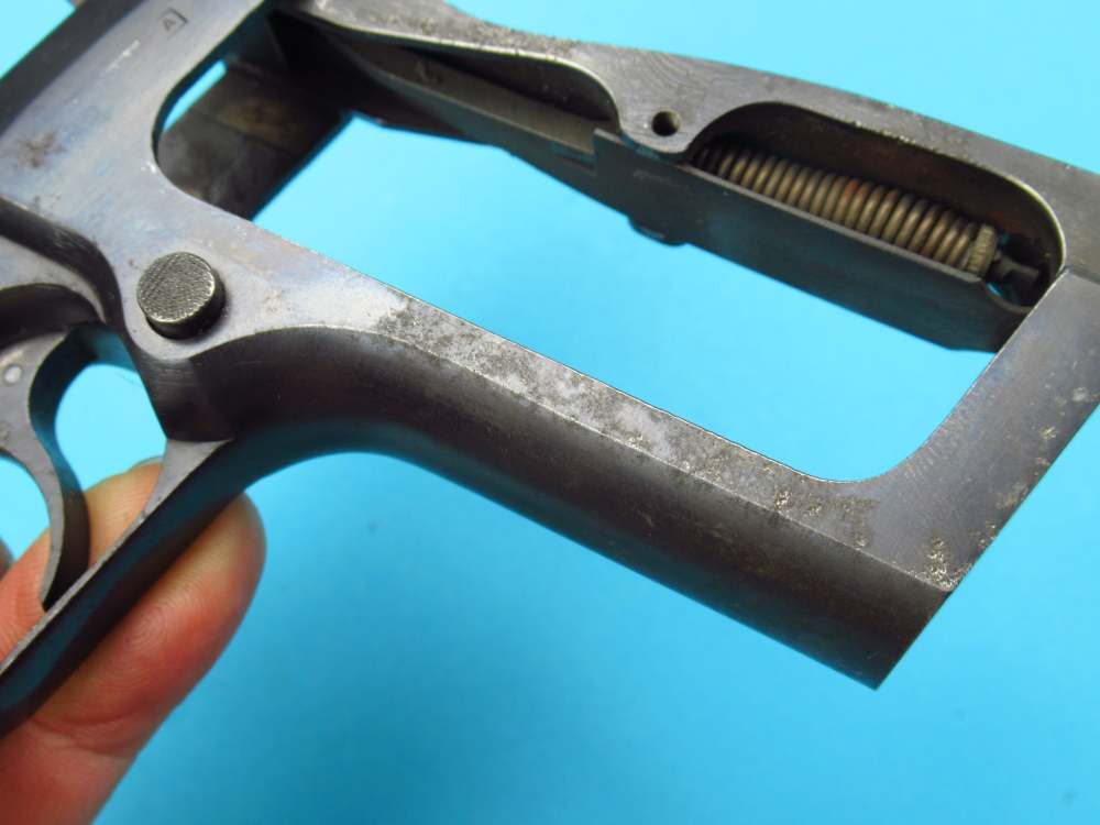 Rare 1940 Tangent Slotted German Browning Hi Power Belgian 9mm Luger P38-img-106