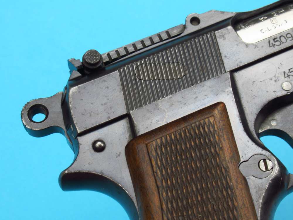Rare 1940 Tangent Slotted German Browning Hi Power Belgian 9mm Luger P38-img-46