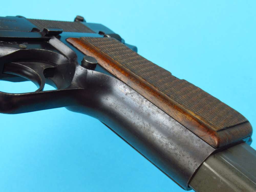 Rare 1940 Tangent Slotted German Browning Hi Power Belgian 9mm Luger P38-img-29