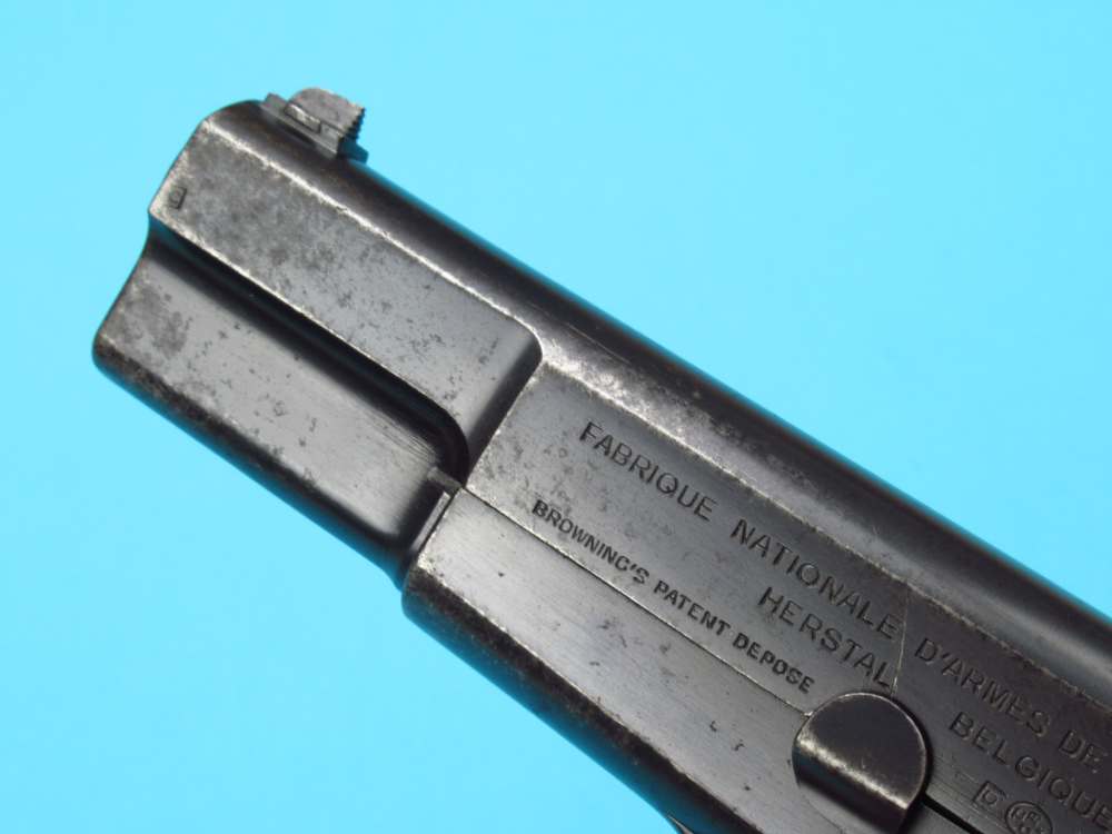Rare 1940 Tangent Slotted German Browning Hi Power Belgian 9mm Luger P38-img-12