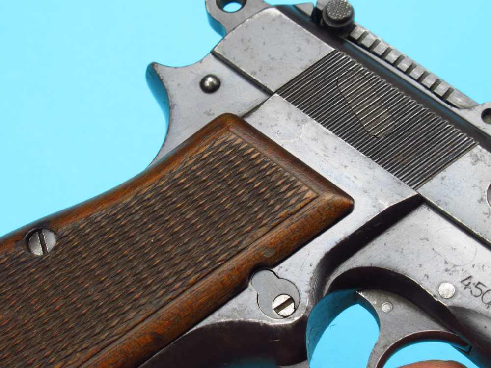 Rare 1940 Tangent Slotted German Browning Hi Power Belgian 9mm Luger P38-img-55