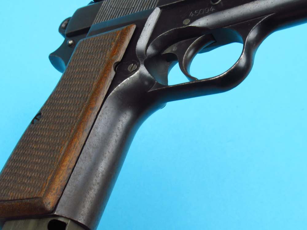 Rare 1940 Tangent Slotted German Browning Hi Power Belgian 9mm Luger P38-img-59