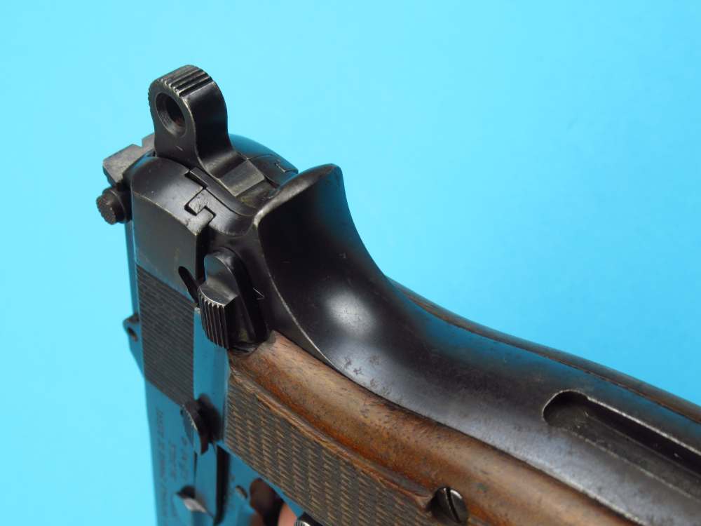 Rare 1940 Tangent Slotted German Browning Hi Power Belgian 9mm Luger P38-img-33