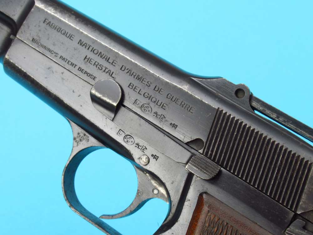 Rare 1940 Tangent Slotted German Browning Hi Power Belgian 9mm Luger P38-img-13