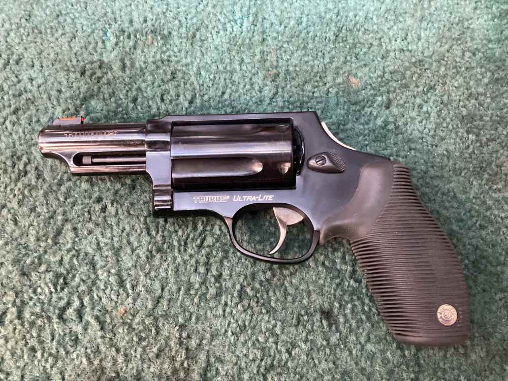 Pre-owned Taurus"The Judge" Ultra-Lite in .45 LC AND .410-img-0
