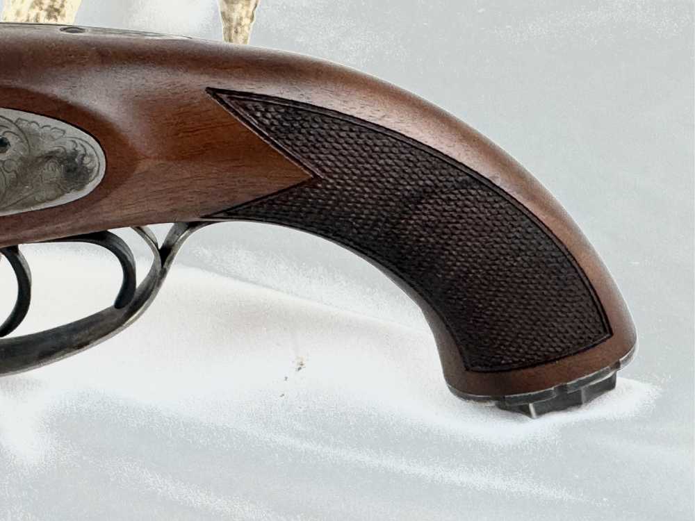 Pedersoli Howdah Hunter double barrel .58 cal muzzleloading pistol-img-11
