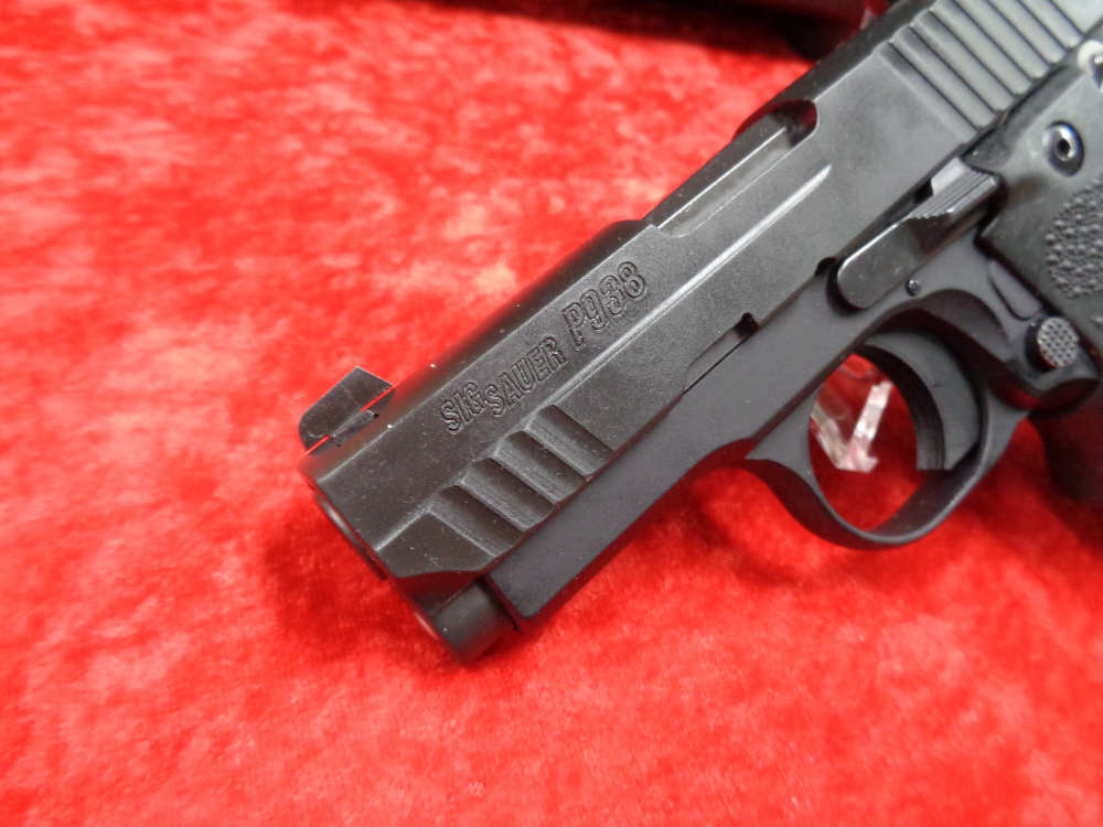 2013 Sig Sauer P938 BLACKOUT Conceal Carry 9mm 938 BLACK SLITE WE TRADE BUY-img-5