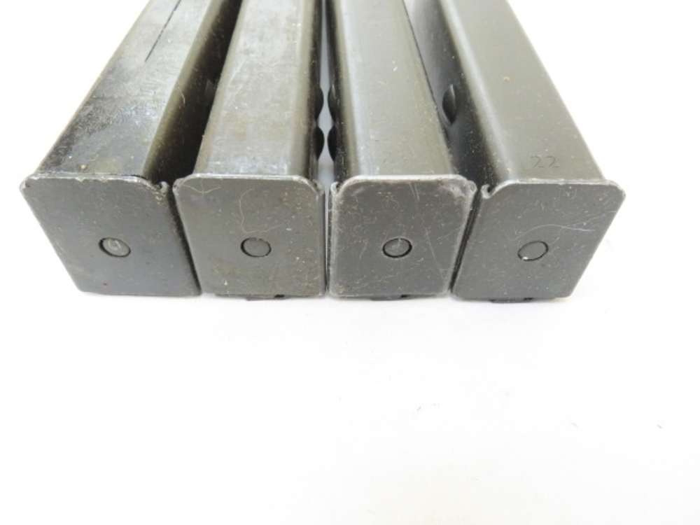 4 Military 25rd 9mm UZI Submachine Gun Magazines & Sling Steel Magazine-img-8