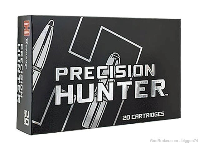 NEW HORNADY PRECISION HUNTER 6.5MM CREEDMOOR 143GR ELD-X 81499 200 RD CASE-img-0