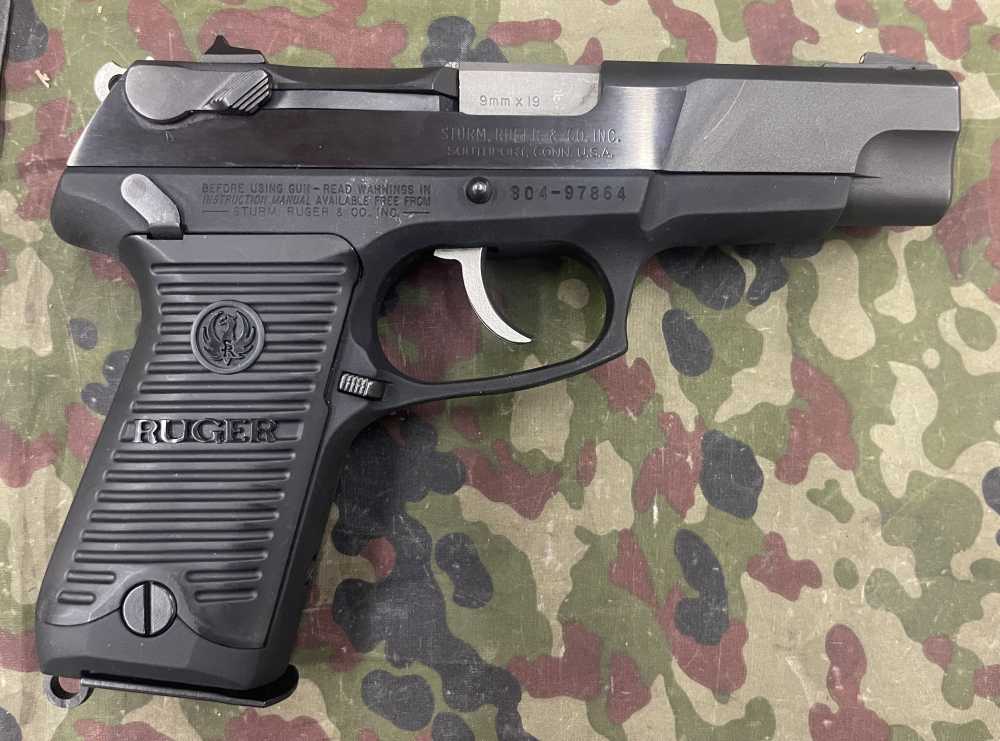 First Year Production Ruger P-89 Semi-Auto Pistol DA/SA w/ Box, Lock, etc-img-3