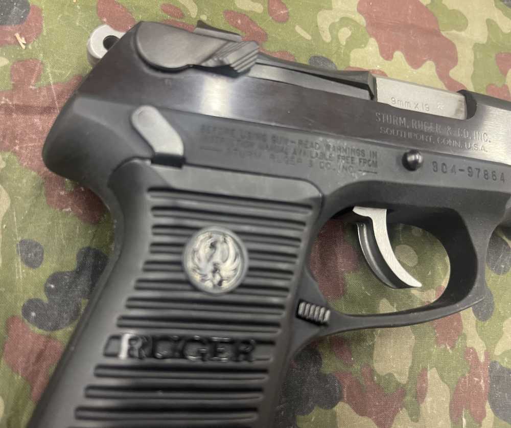 First Year Production Ruger P-89 Semi-Auto Pistol DA/SA w/ Box, Lock, etc-img-9