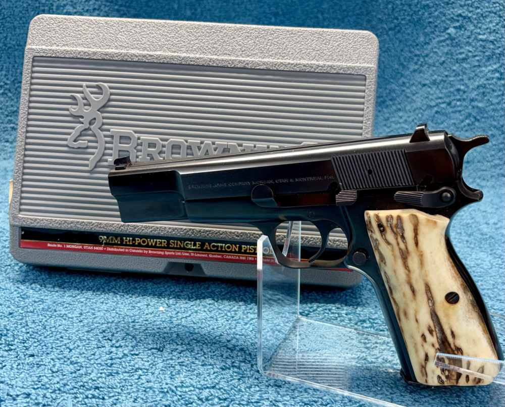 Belgian made BROWNING HI POWER like new condition 1992-img-0