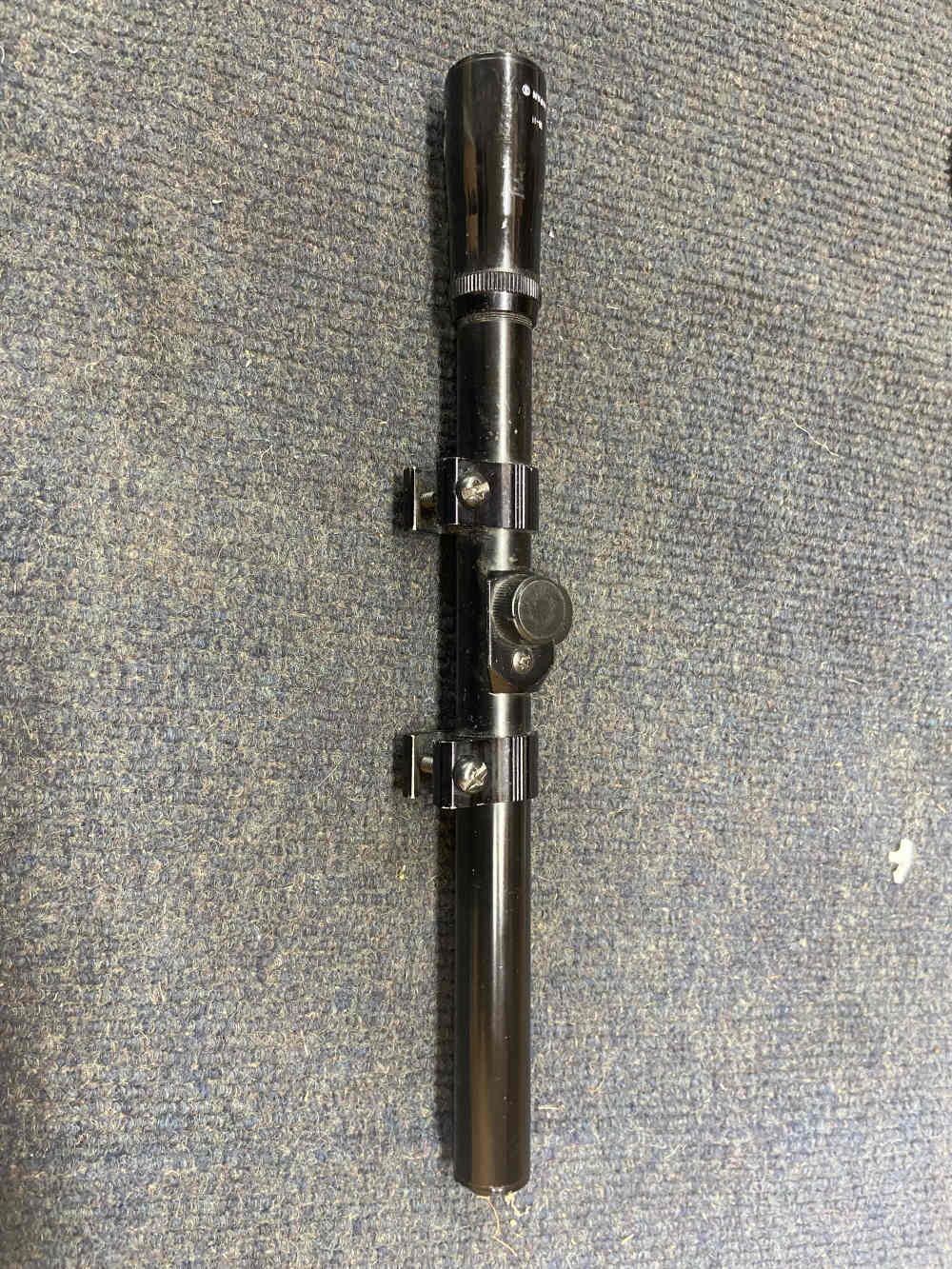 Marlin Glenfield 4x15 rifle scope with groove rail rings-img-2