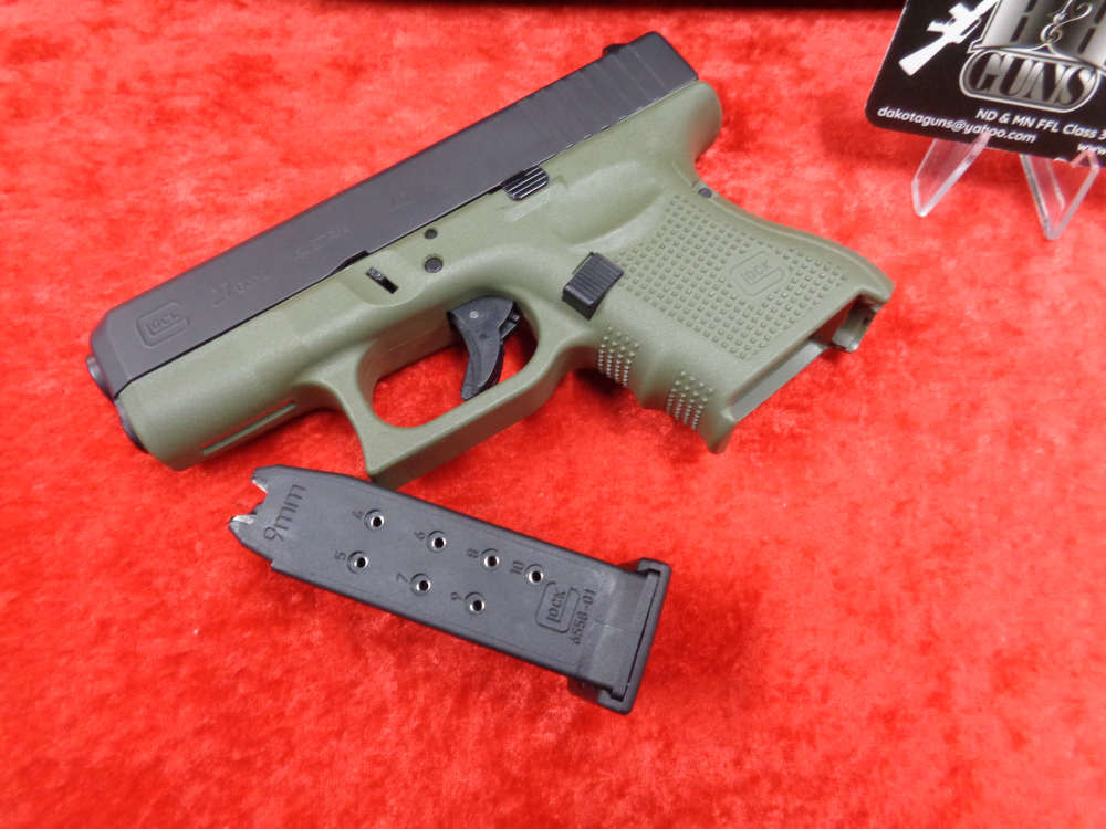 NEW Glock G27 Gen 4 40 S&W FACTORY GREEN RARE 40S&W GEN4 27 WE TRADE-img-7