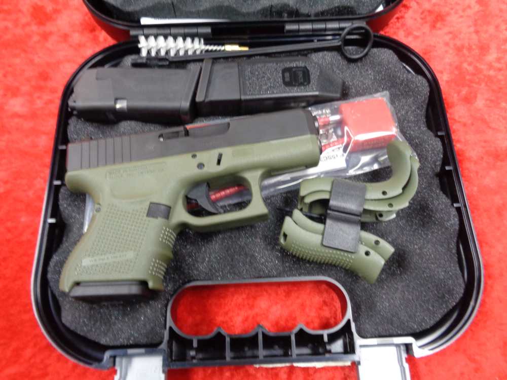 NEW Glock G27 Gen 4 40 S&W FACTORY GREEN RARE 40S&W GEN4 27 WE TRADE-img-10