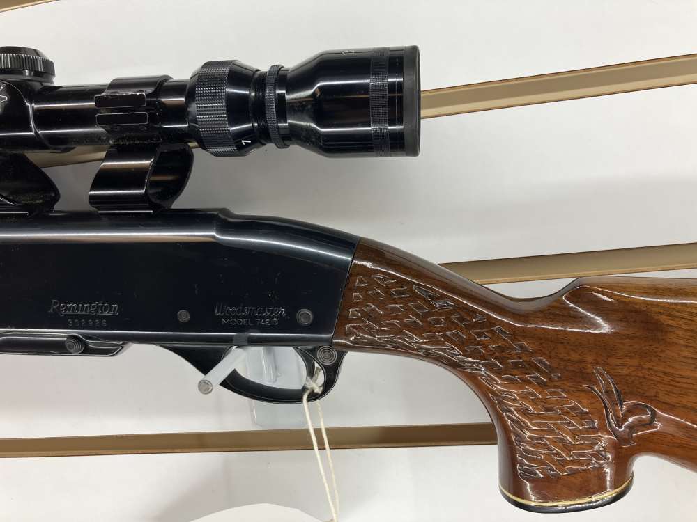 Remington model 742 Woodsmaster .30-06 22" w/scope NICE! NO RES!-img-2