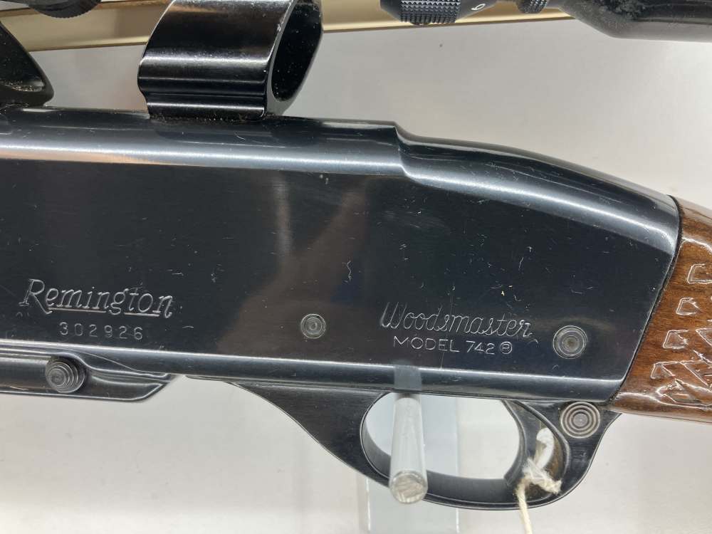 Remington model 742 Woodsmaster .30-06 22" w/scope NICE! NO RES!-img-3