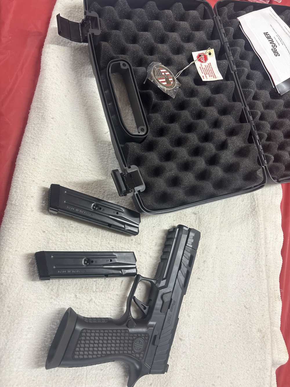 USED SIG SAUER P320 FULL SIZE; SIG CUSTOM WORKS 9MM-img-0