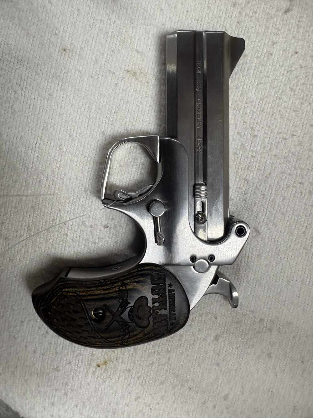 USED BOND ARMS SNAKE SLAYER 1 38/357 BARREL AND 1 9MM BARREL-img-1
