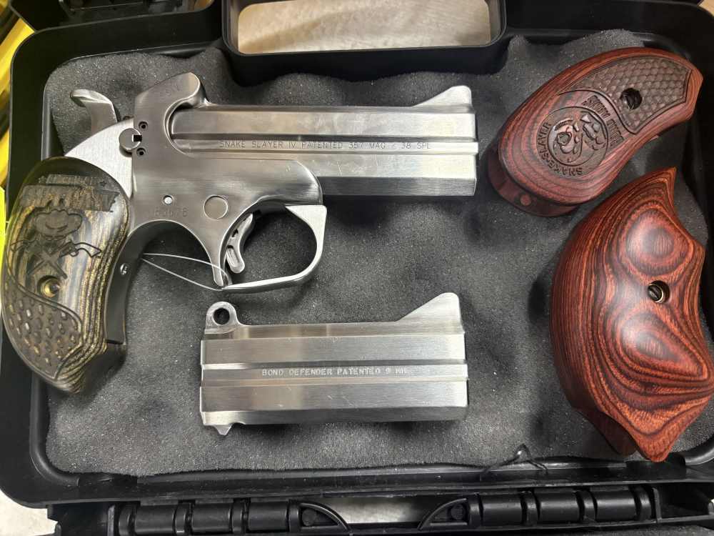 USED BOND ARMS SNAKE SLAYER 1 38/357 BARREL AND 1 9MM BARREL-img-6