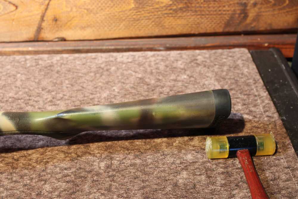 Remington 870 Super Mag 12 ga 3.5" bbl 25" bbl Painted-img-20