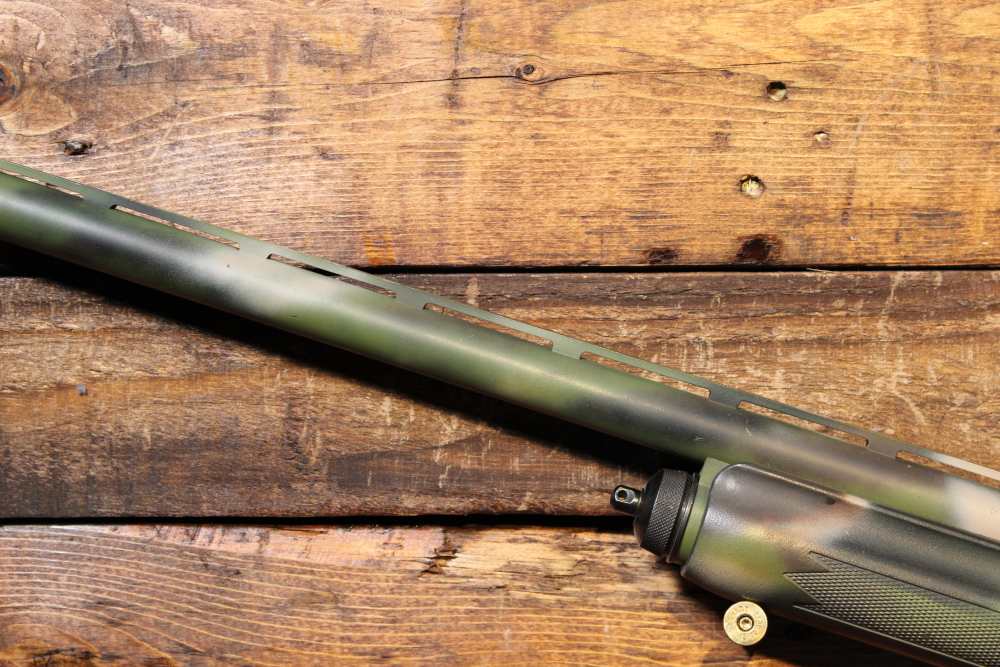 Remington 870 Super Mag 12 ga 3.5" bbl 25" bbl Painted-img-9