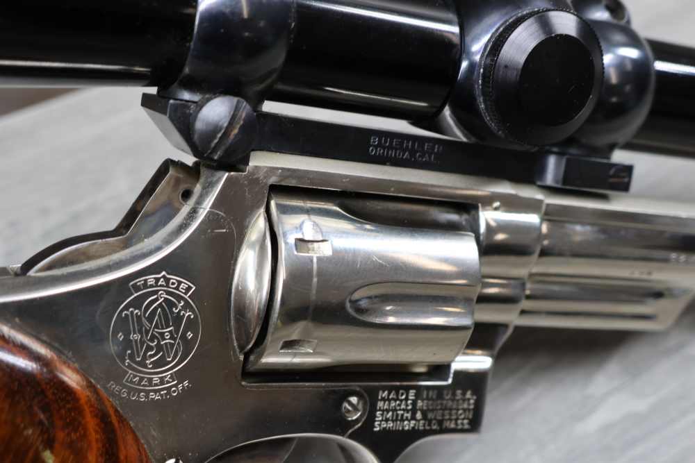 1973 S&W Model 19-3 Nickel 6" Revolver - PENNY AUCTION - NO RESERVE!-img-18