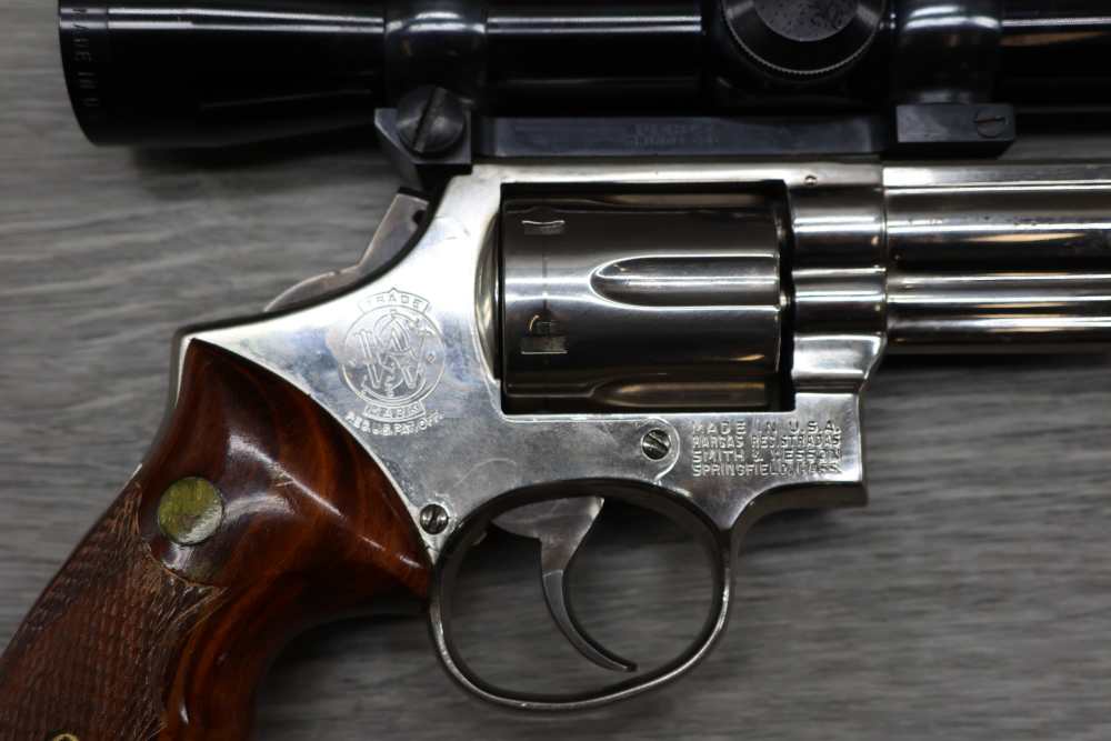 1973 S&W Model 19-3 Nickel 6" Revolver - PENNY AUCTION - NO RESERVE!-img-3