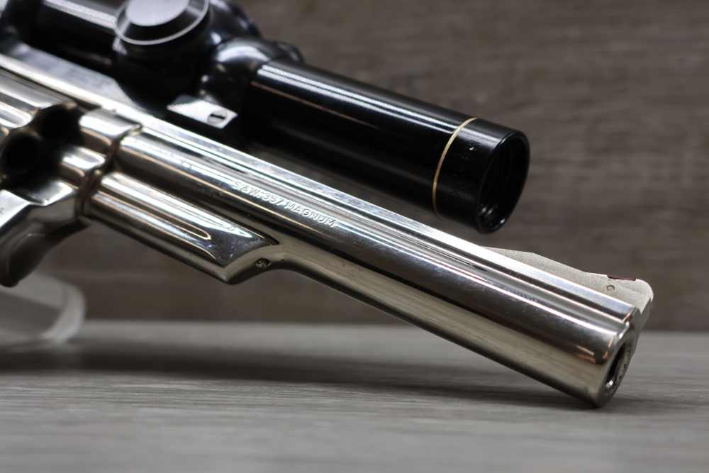 1973 S&W Model 19-3 Nickel 6" Revolver - PENNY AUCTION - NO RESERVE!-img-14