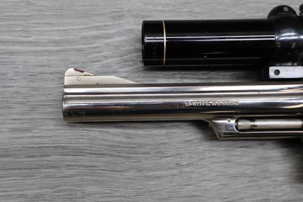 1973 S&W Model 19-3 Nickel 6" Revolver - PENNY AUCTION - NO RESERVE!-img-6