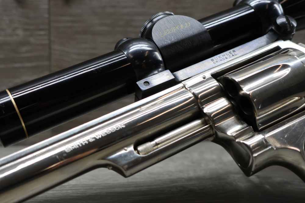 1973 S&W Model 19-3 Nickel 6" Revolver - PENNY AUCTION - NO RESERVE!-img-10