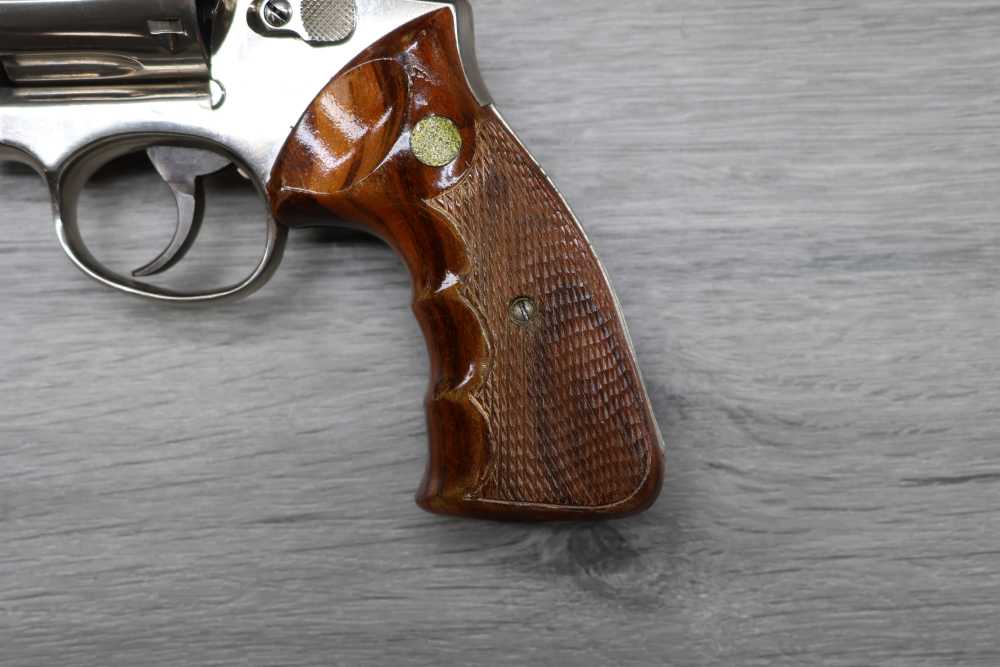 1973 S&W Model 19-3 Nickel 6" Revolver - PENNY AUCTION - NO RESERVE!-img-8