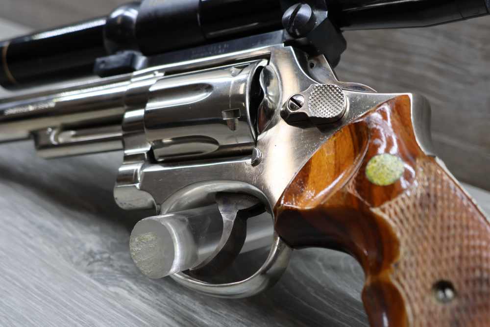 1973 S&W Model 19-3 Nickel 6" Revolver - PENNY AUCTION - NO RESERVE!-img-12