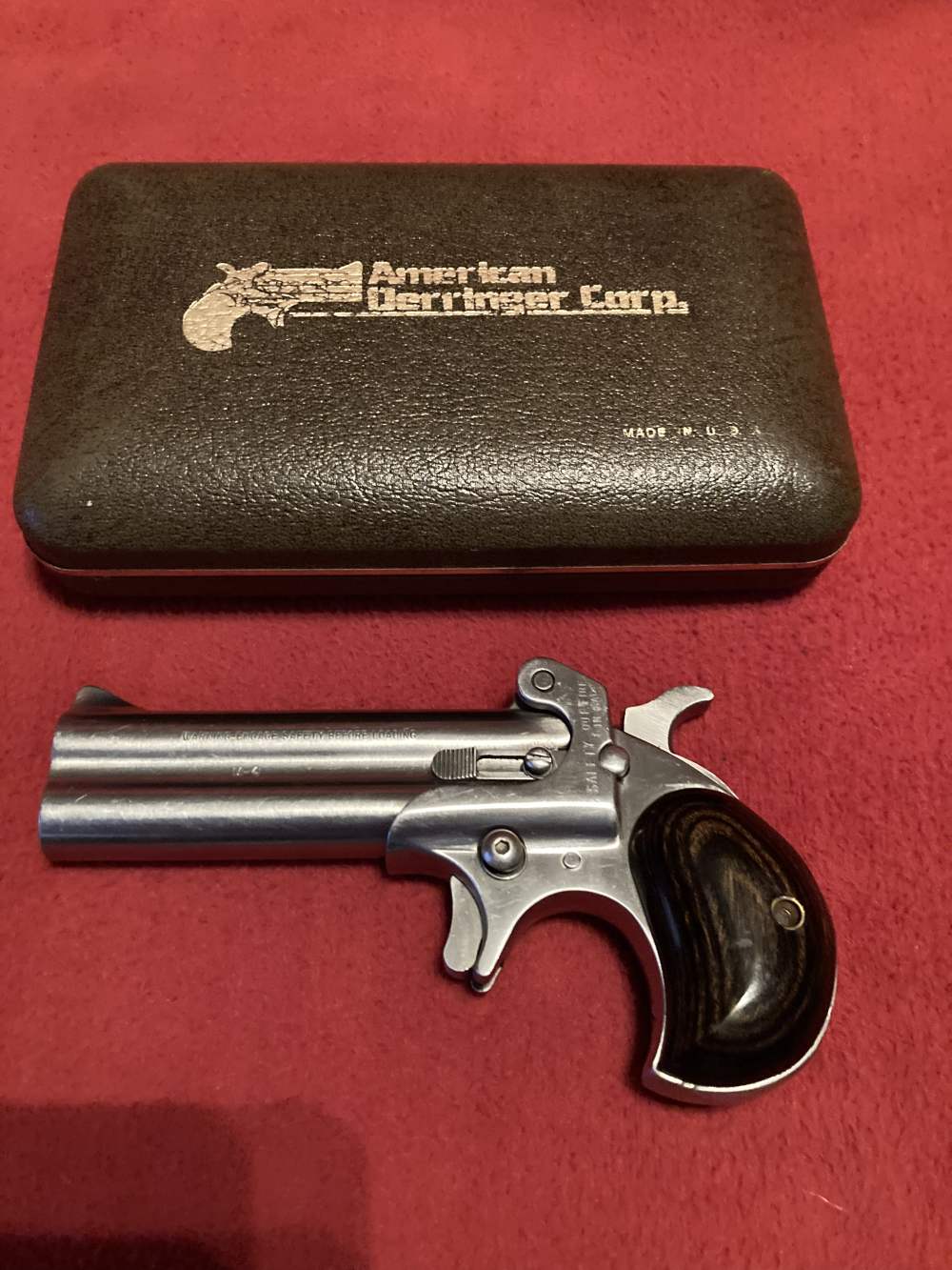 PRISTINE American Derringer Model 4  M-4 Alaskan Survival Set 45/410-img-1