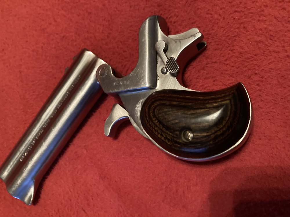 PRISTINE American Derringer Model 4  M-4 Alaskan Survival Set 45/410-img-9