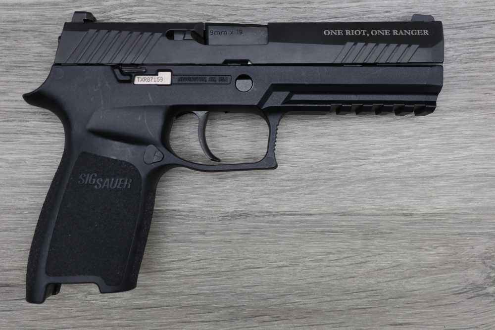 Sig Sauer P320 Texas Ranger 9mm Pistol - PENNY AUCTION - NO RESERVE!-img-6