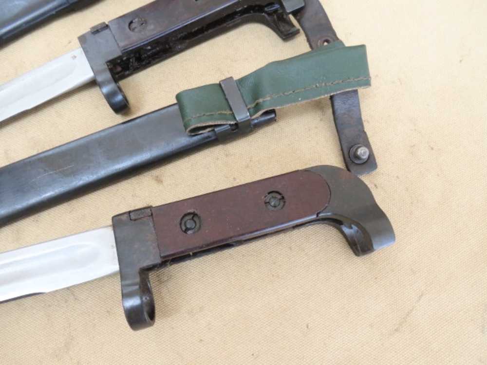 2 Bulgarian AK-47 Rifle Bayonet & Scabbard for Milled Receiver AK47-img-9